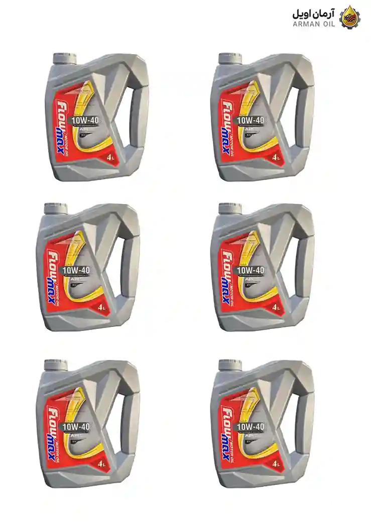 FLOWMAX Megatech Eco SL 10W-40 چهار لیتری-کارتنی 6 عددی